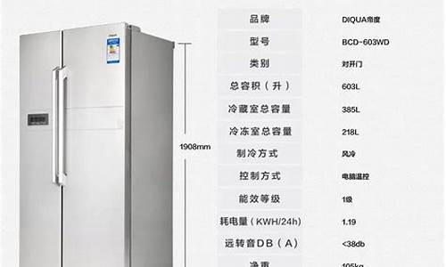 双开门冰箱预留尺寸780一般尺寸长宽高_双开门冰箱预留尺寸